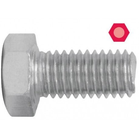 Tornillo Acero Galvanizado Tipo Máquina 12x2 1220 Pzas Fiero Cod 44595