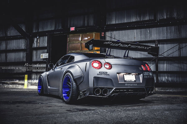 Liberty Walk Style Wide Bodykit Nissan Gt R R35 Mds Tuning