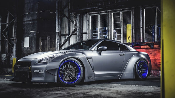 Liberty Walk Style Wide Bodykit Nissan Gt R R35 Mds Tuning