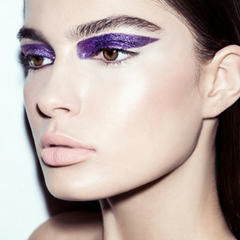 Festival Makeup Trend 3 Bold Purple Eyeshadow