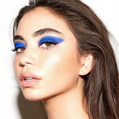 Festival Makeup Trend 3 Bold Colours Blue