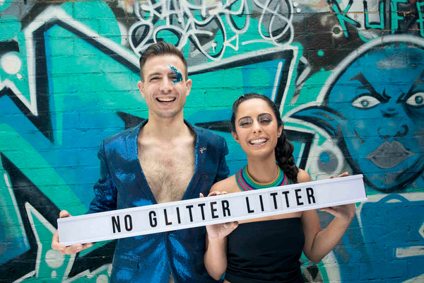 No Glitter Litter Movement - Glitterazzi Biodegradable Glitter