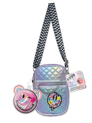 Cool Vibes Love Beauty Crossbody - Rhinestone Ranch