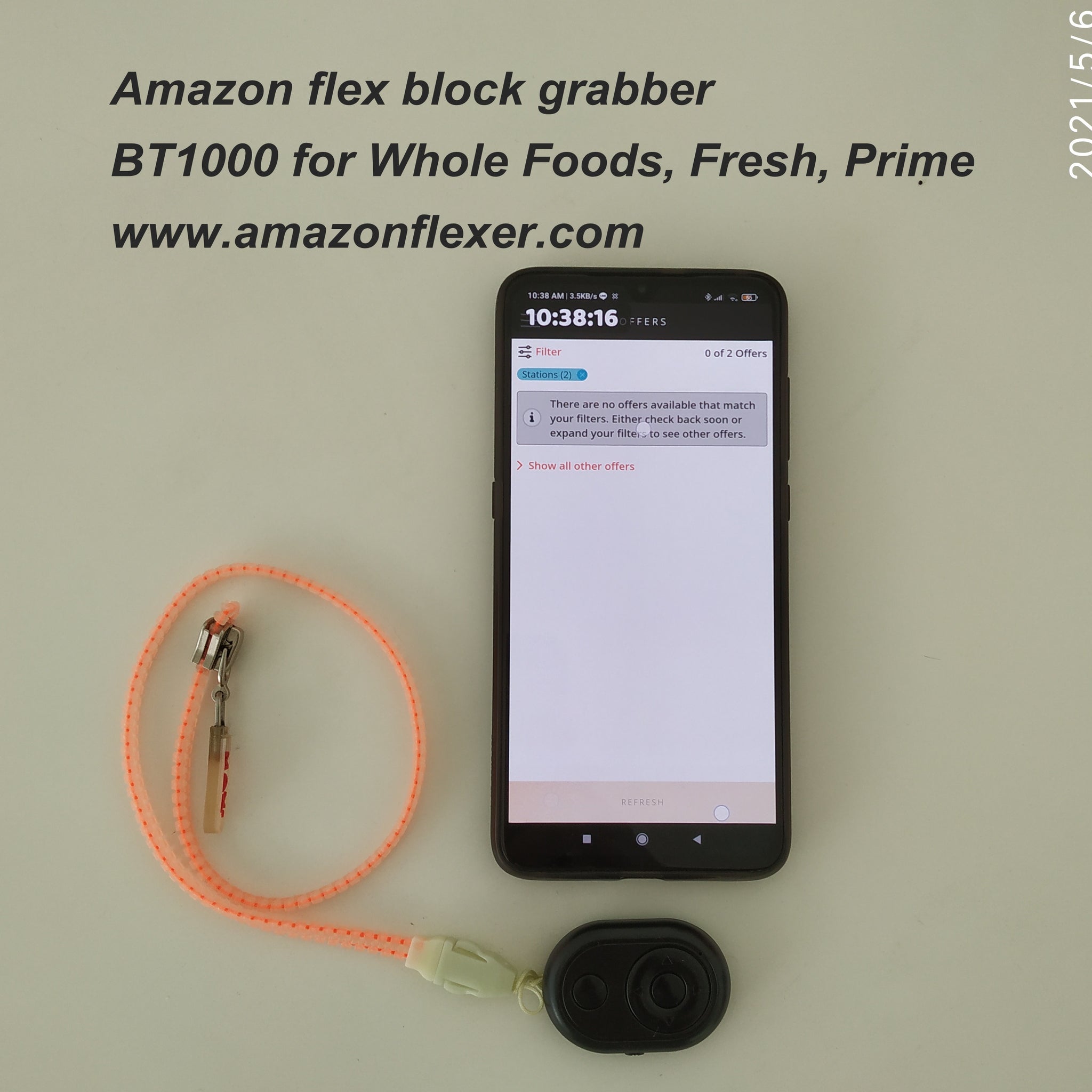 amazon flex block grabber