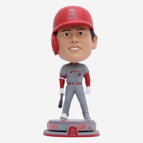 Mike Trout Los Angeles Angels 2023 City Connect Field Stripe Bighead Bobblehead Officially Licensed by MLB