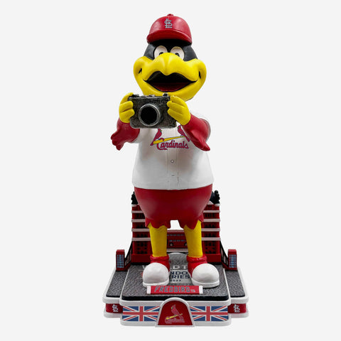 Fredbird St Louis Cardinals Thanksgiving Mascot Bobblehead