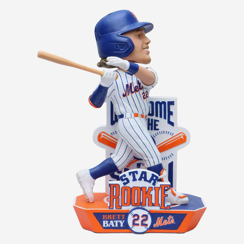 Mike Piazza New York Mets Black Jersey Field Stripe Bighead Bobblehead Officially Licensed by MLB