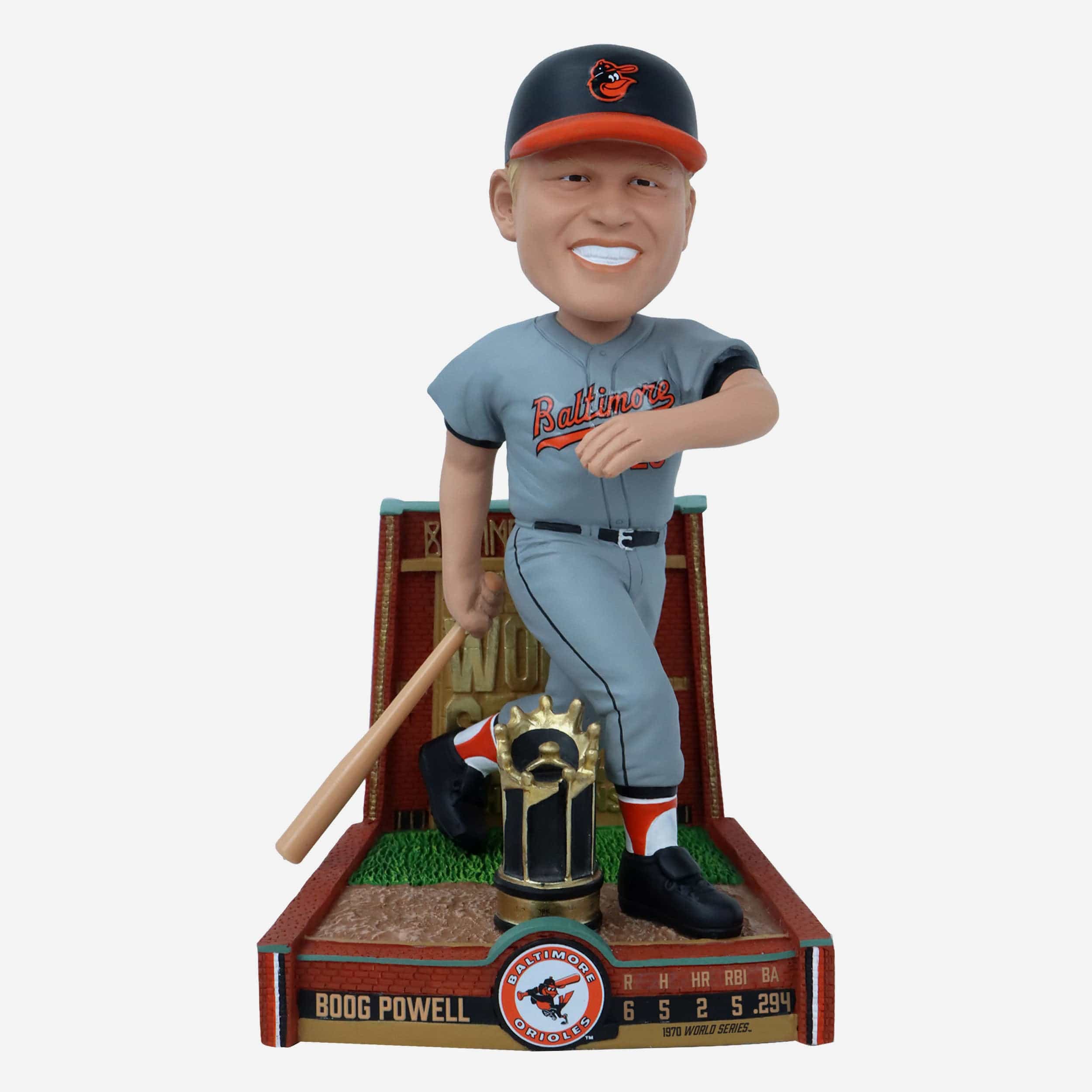 Boog Powell Baltimore Orioles 1970 World Series Champions Bobblehead