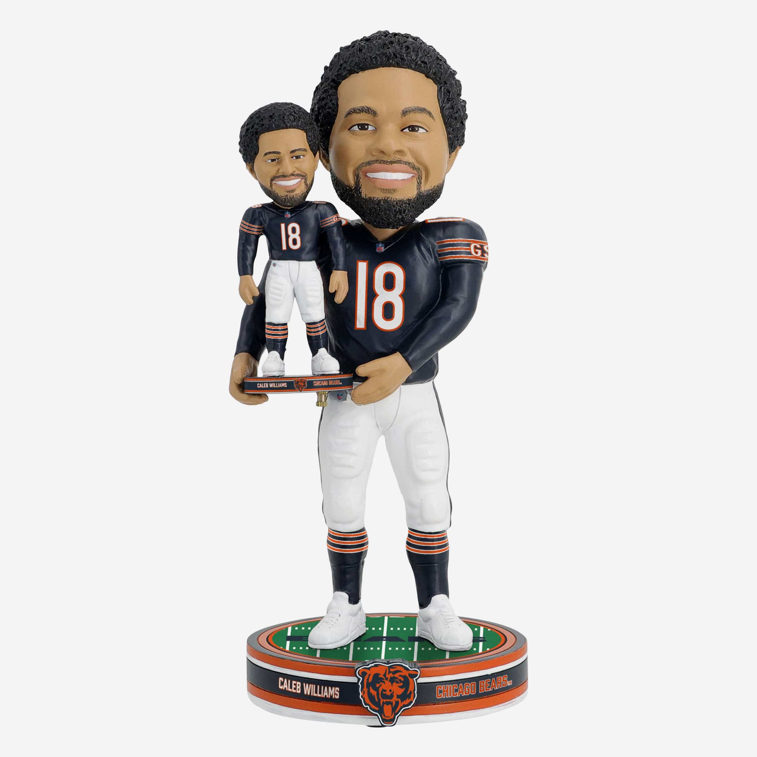 Caleb Williams Chicago Bears Bobble Dubblz Bobblehead - FOCO product image