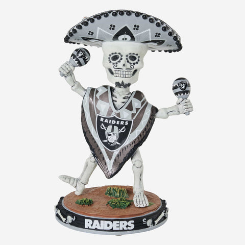 FOCO Las Vegas Raiders NFL Day of The Dead Vertical Flag