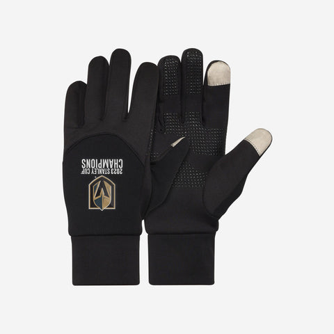 FOCO NFL Team Logo Stretch Gloves