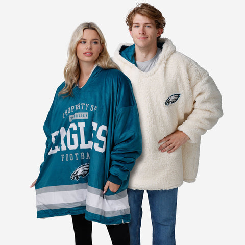  foco NHL Unisex Reversible Oversized Sherpa Hoodie Sweatshirt  Colorblock HoodeezReversible Oversized Sherpa Hoodie Sweatshirt Colorblock  Hoodeez, Colorblock, One Size : Sports & Outdoors
