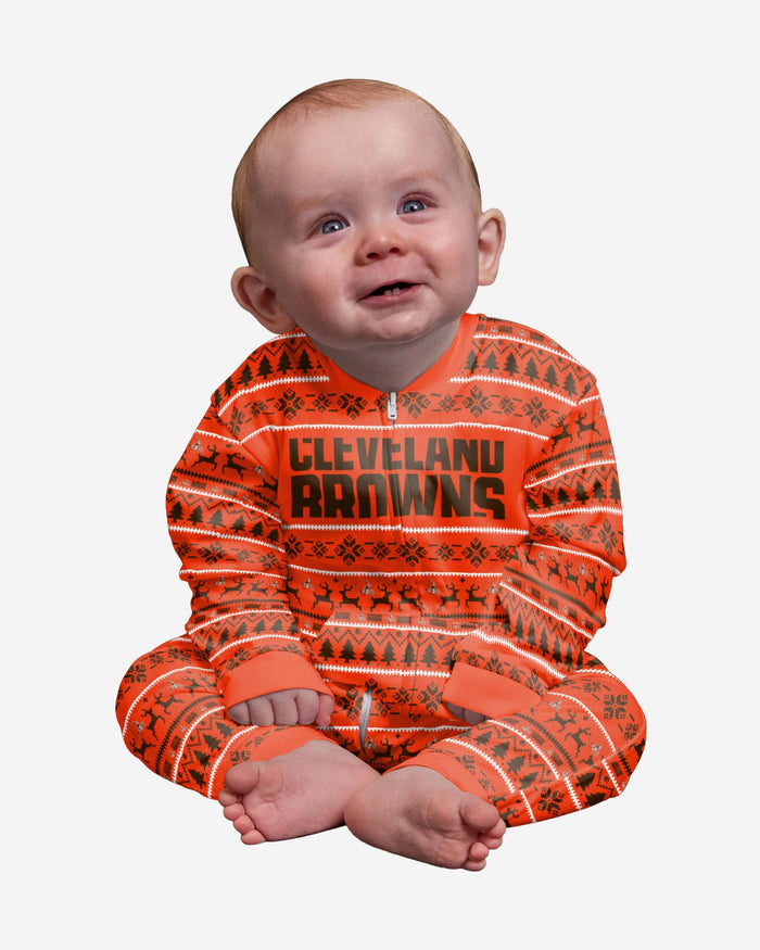 cleveland browns baby onesie