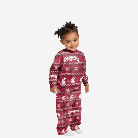 FOCO NFL Wordmark Family Matching Collection Set Holiday Pjs