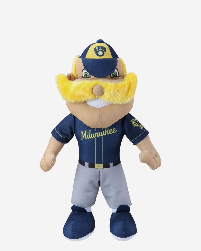 Milwaukee Brewers Chicago Cubs Barrelman Clark Mascot I-94 Rivalry  Bobblehead