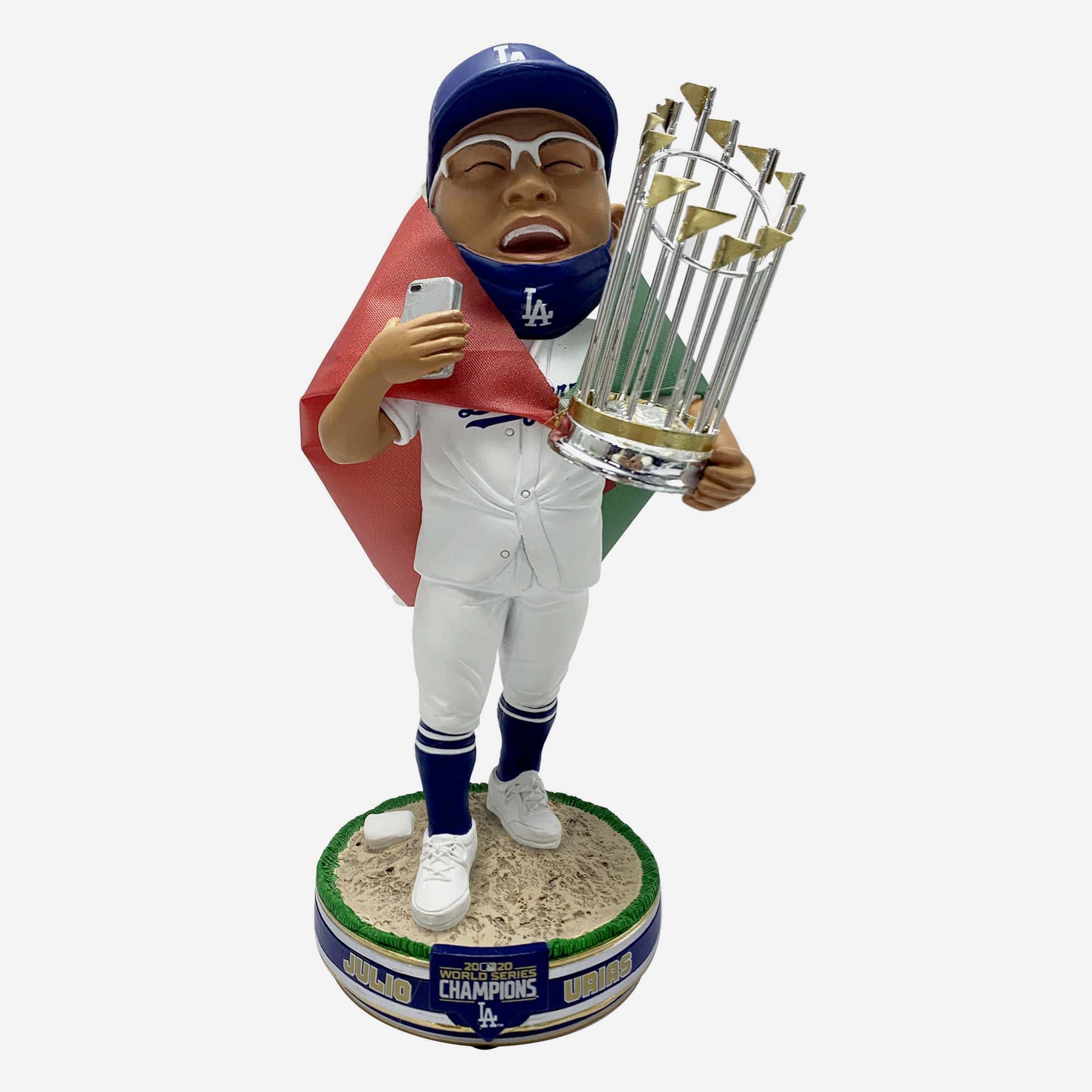 Julio Urias Los Angeles Dodgers National Flag 3 Ft Bobblehead FOCO