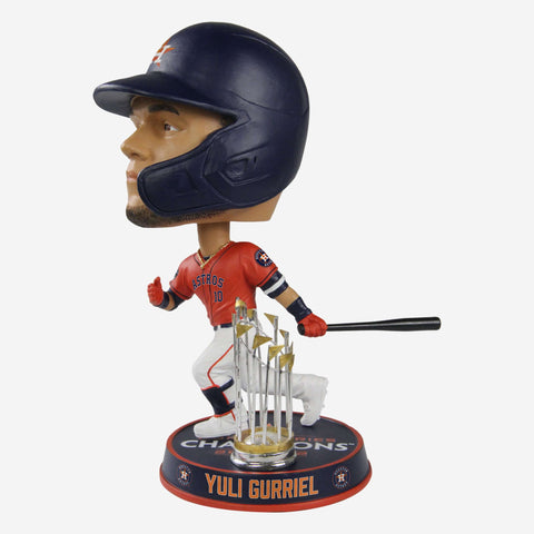 Kyle Tucker Houston Astros 2022 World Series Champions Orange Jersey Bighead Bobblehead Officially Licensed by MLB