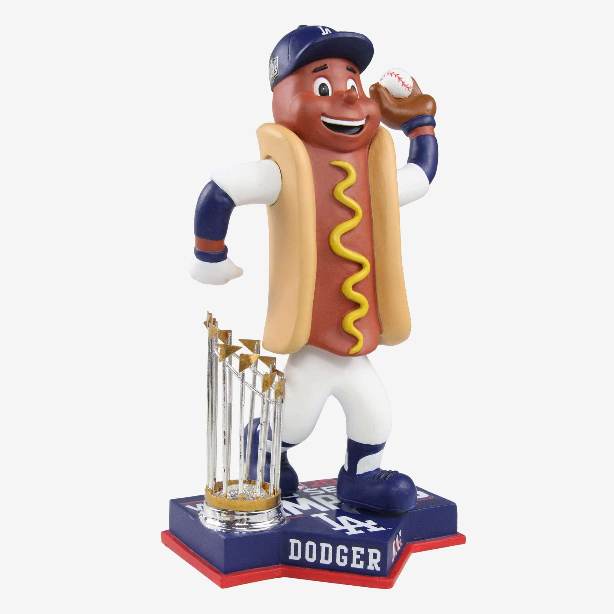 Dodger Dog Los Angeles Dodgers 2020 World Series Champions Bobblehead FOCO