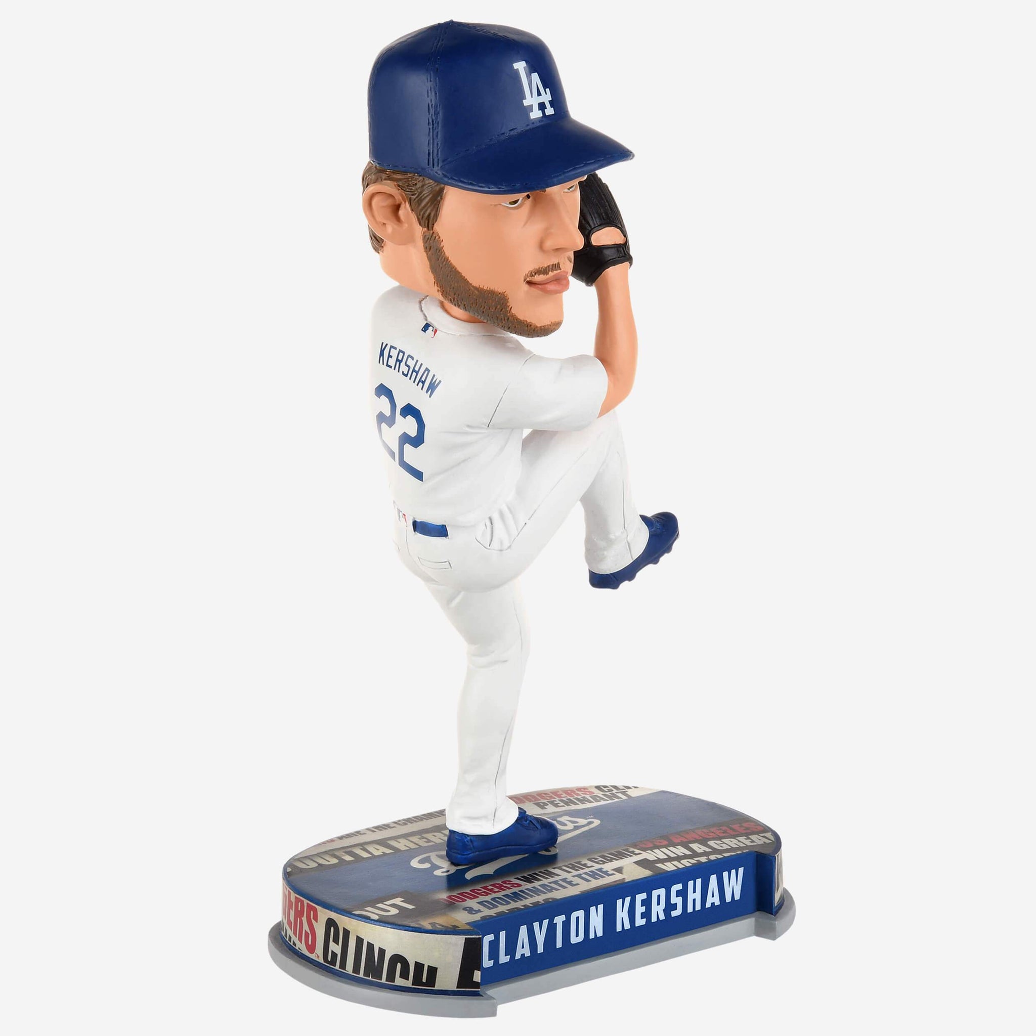 Clayton Kershaw Los Angeles Dodgers Headline Bobblehead FOCO