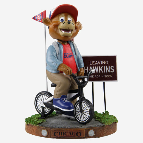 Chicago Cubs 8 Pinstripe 'Clark' Bear by Forever Collectibles