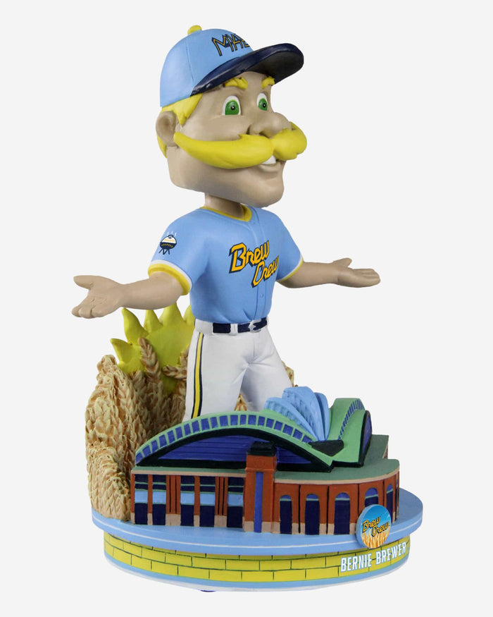 Bernie Brewer Milwaukee Brewers 2022 City Connect Mascot Bobblehead FOCO