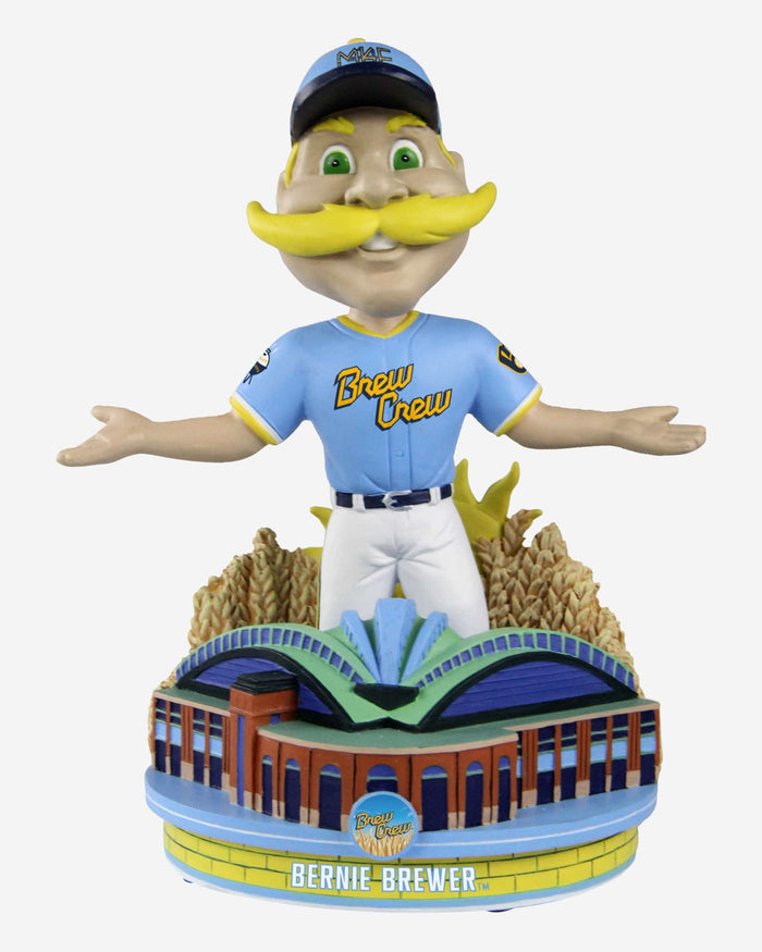 Bernie Brewer Milwaukee Brewers 2022 City Connect Mascot Bobblehead FOCO