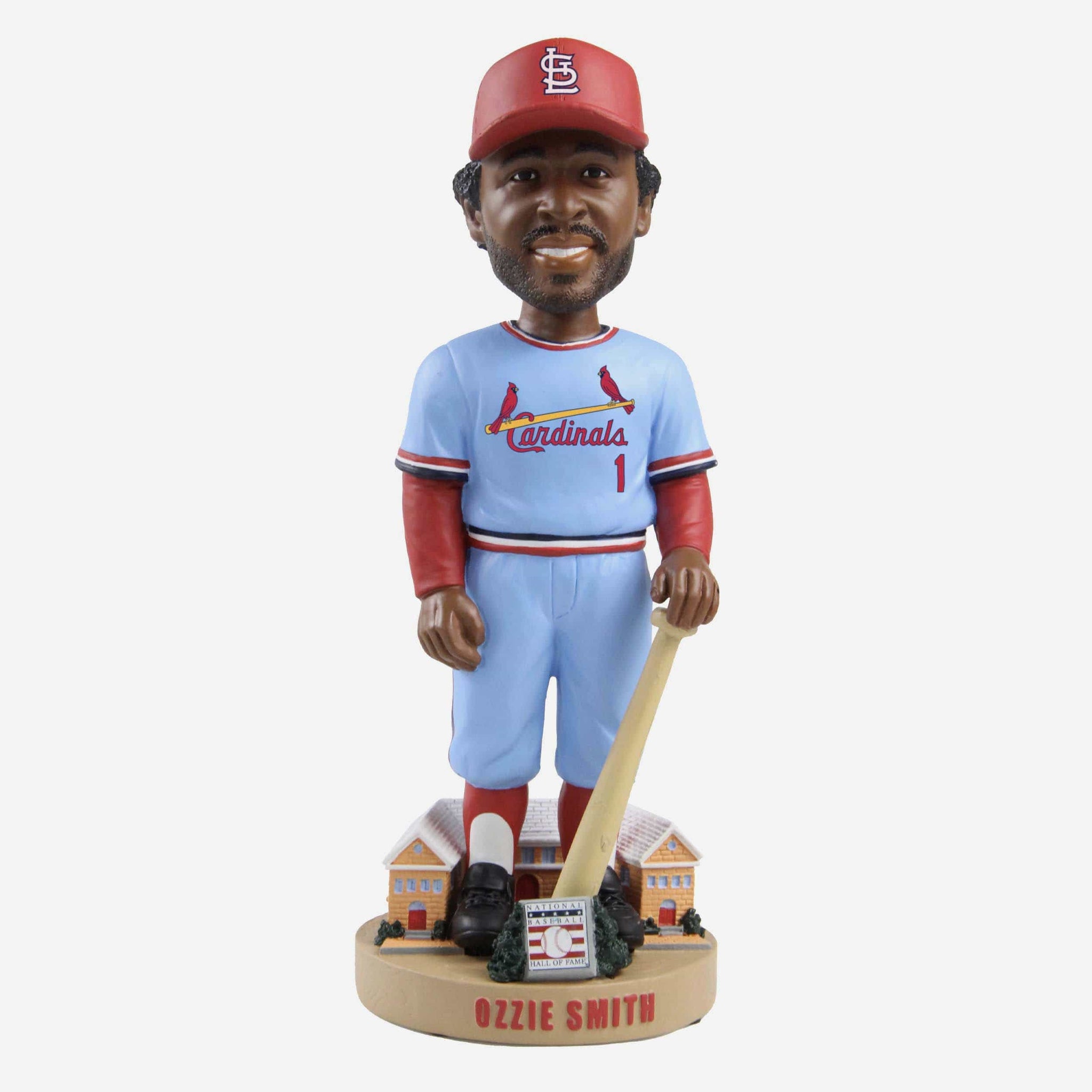Ozzie Smith St Louis Cardinals Legends Of The Park Hall Of Fame Bobble FOCO