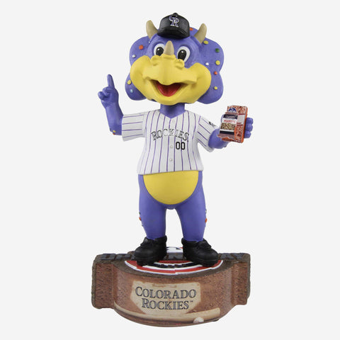 CJ Cron Colorado Rockies 2022 City Connect Bobblehead Officially Licensed by MLB