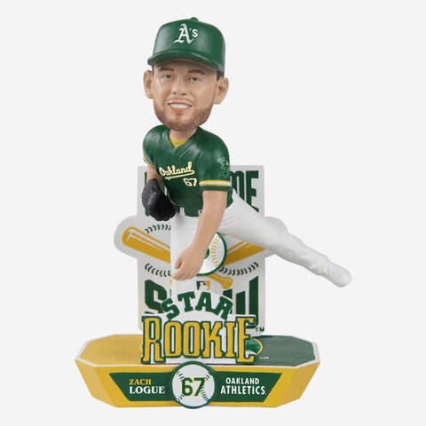 Rollie Fingers Oakland Athletics Bighead Bobblehead Officially Licensed by MLB