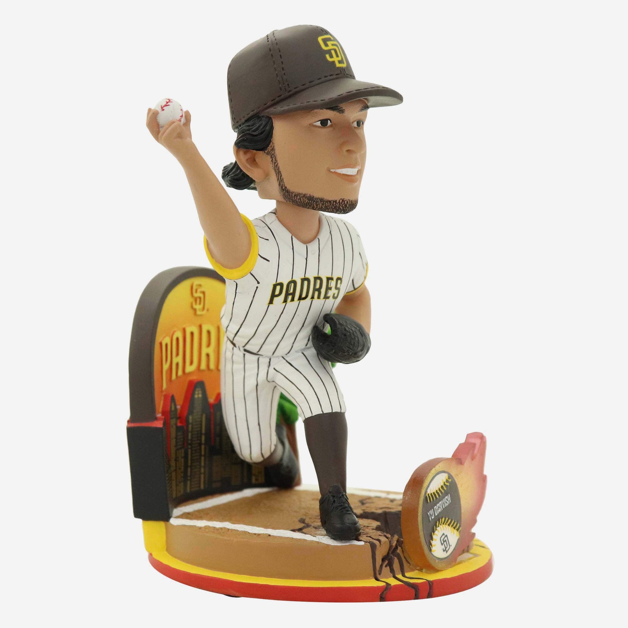 Yu Darvish San Diego Padres Sunset Cityscape Bobblehead FOCO