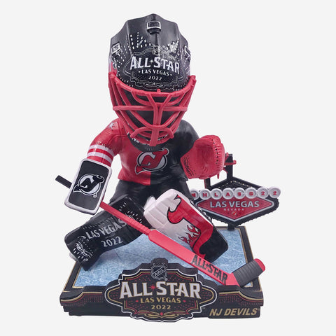 Akira Schmid New Jersey Devils Gamebreaker Bobblehead Officially Licensed by NHL