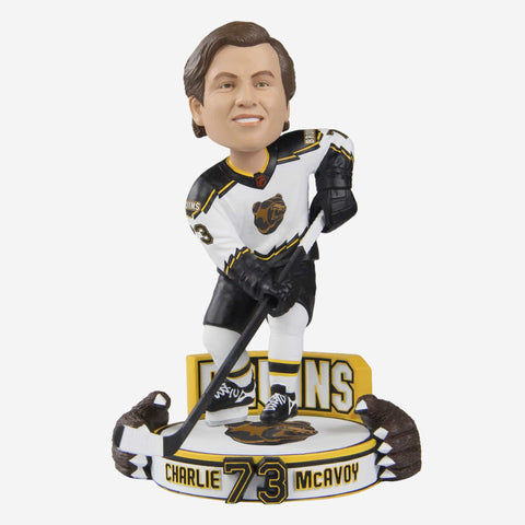 Connor McDavid Edmonton Oilers Reverse Retro Jersey Bobblehead FOCO