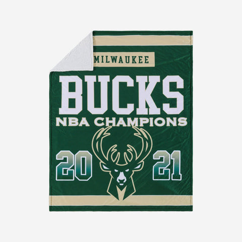 FOCO Milwaukee Bucks 2021 NBA Champions Trophy Replica