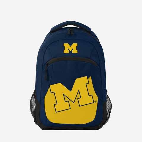 NCAA Logo Stripe Action Backpack - Michigan Wolverines