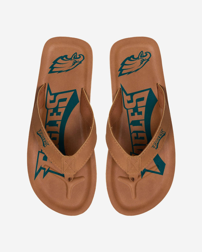 eagles flip flops