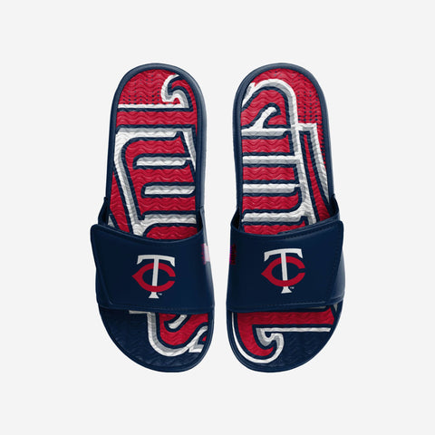 MINNESOTA TWINS Womens Flip Flops Shoe Size 5 - 6 extra SMALL MLB BRAND  ST06 