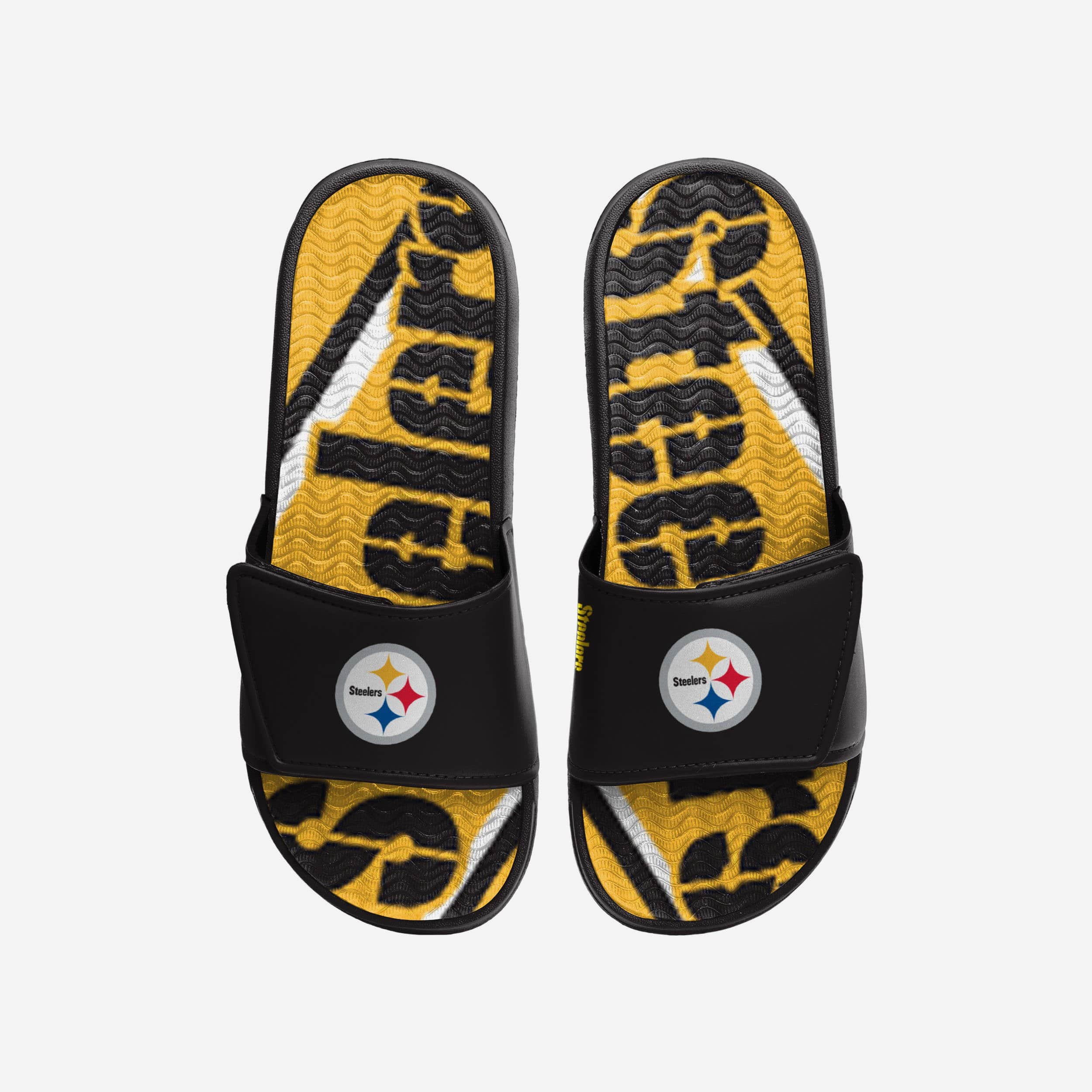 Pittsburgh Steelers Stripe Legacy Sport Slide