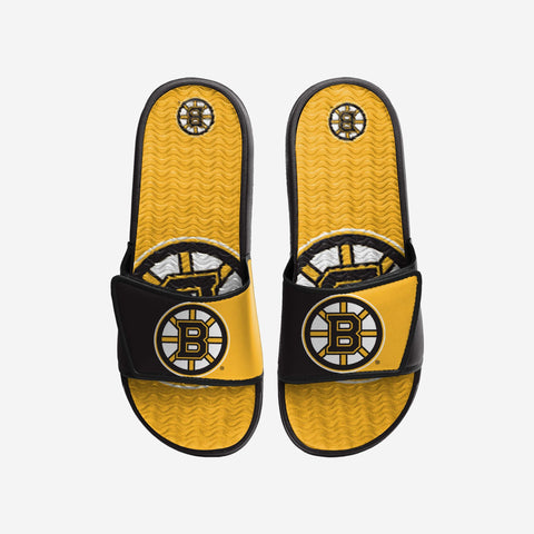  FOCO NHL Boston Bruins Men's Legacy Sport Slide Slippers,  Small, Team Color : Sports & Outdoors