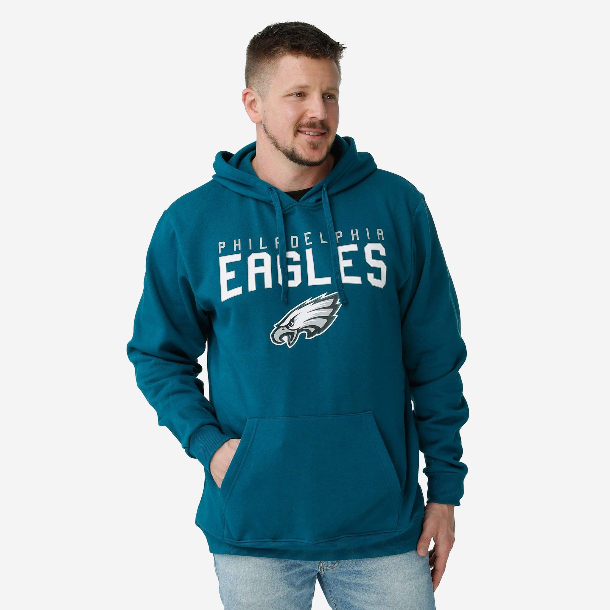 Philadelphia Eagles Solid Basic Hoodie FOCO