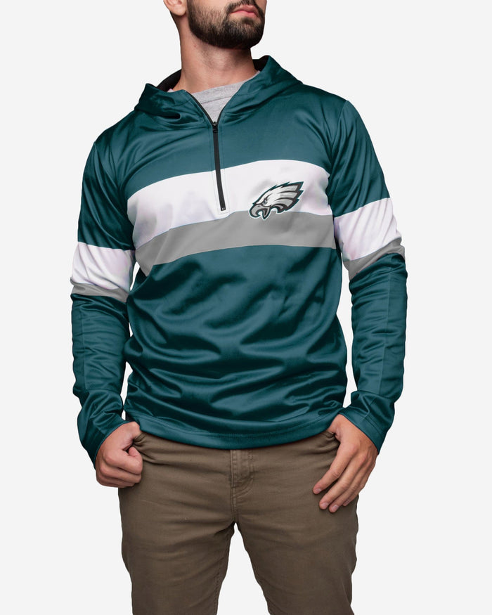 eagles quarter zip sweatshirt