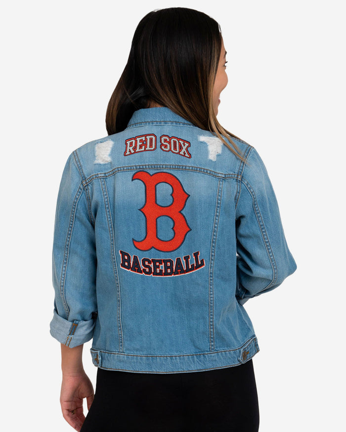 red sox jean jacket