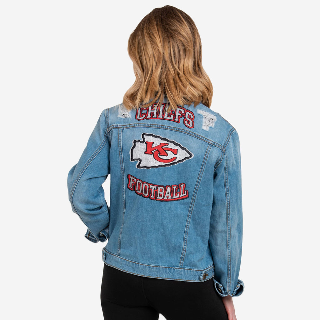 Kansas City Chiefs Womens Denim Days Jacket FOCO