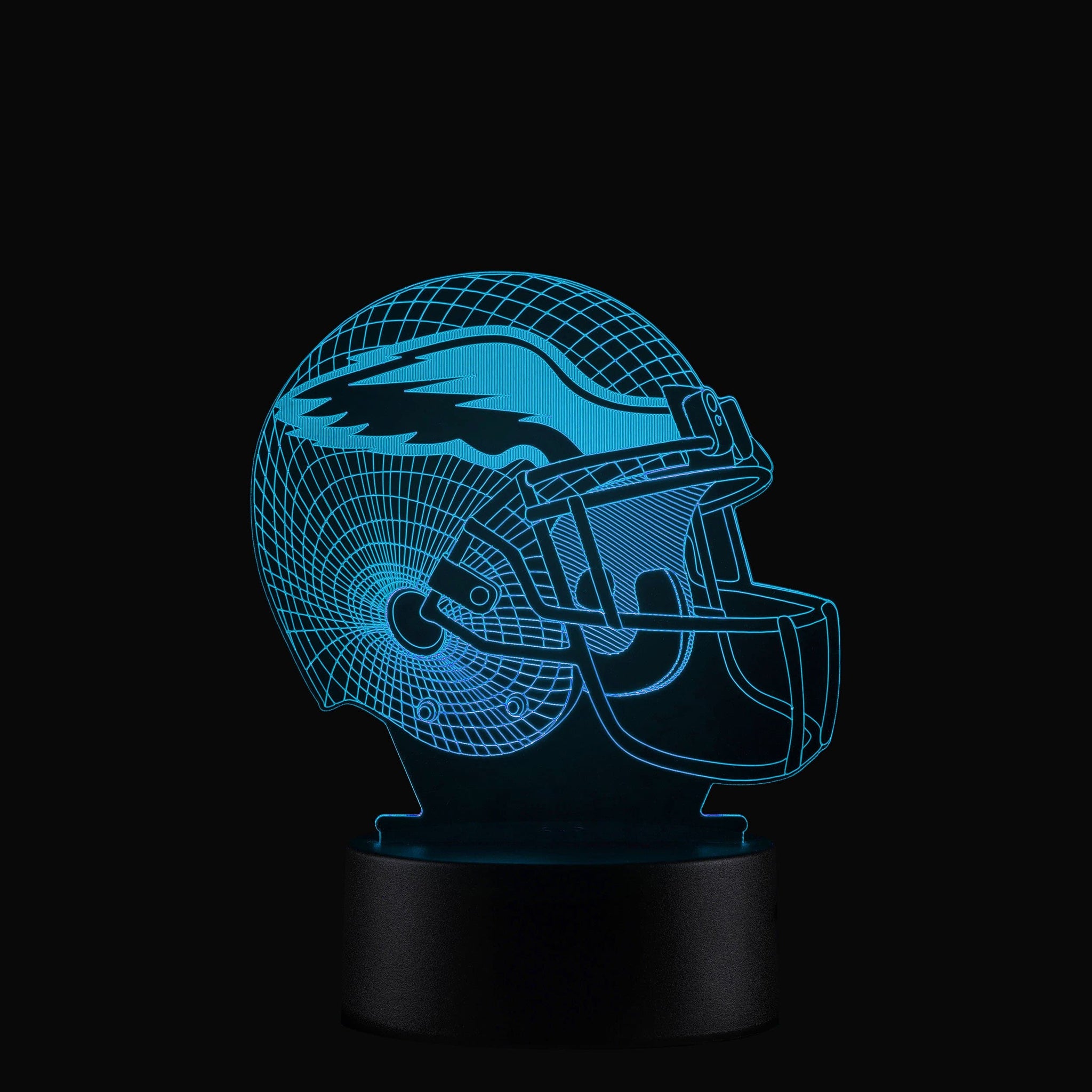 eagles helmet lamp