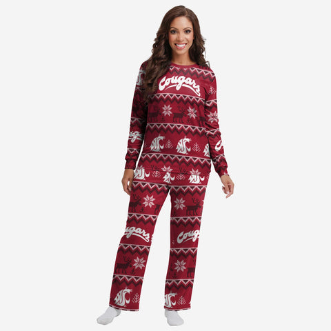 St Louis Cardinals MLB Family Holiday Pajamas