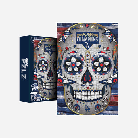 Houston Astros Sugar Skull 1000 Piece Jigsaw Puzzle PZLZ