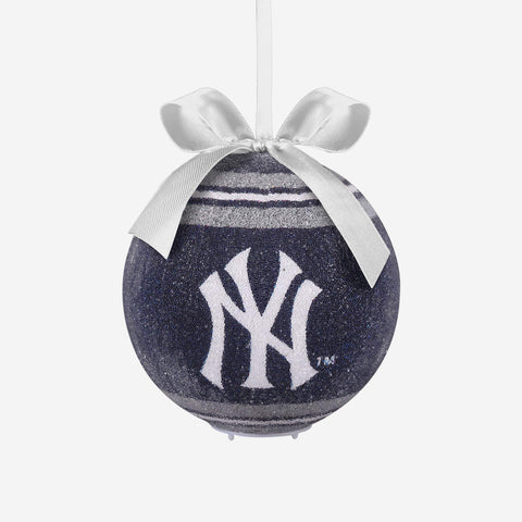 New York Yankees MLB French Bulldog Wearing Sweater Ornament