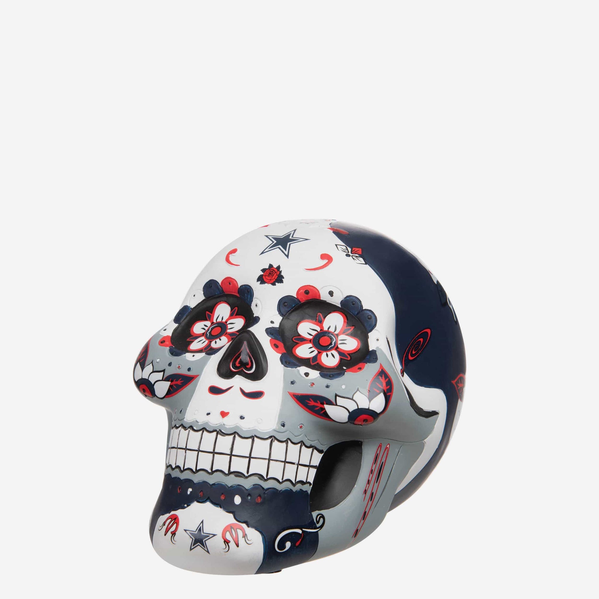 Dallas Cowboys Day Of The Dead Skull Figurine FOCO