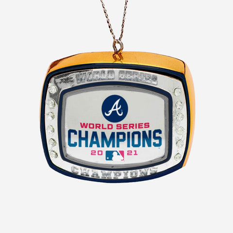 Atlanta Braves 2021 World Series Champions Replica Trophy FOCO