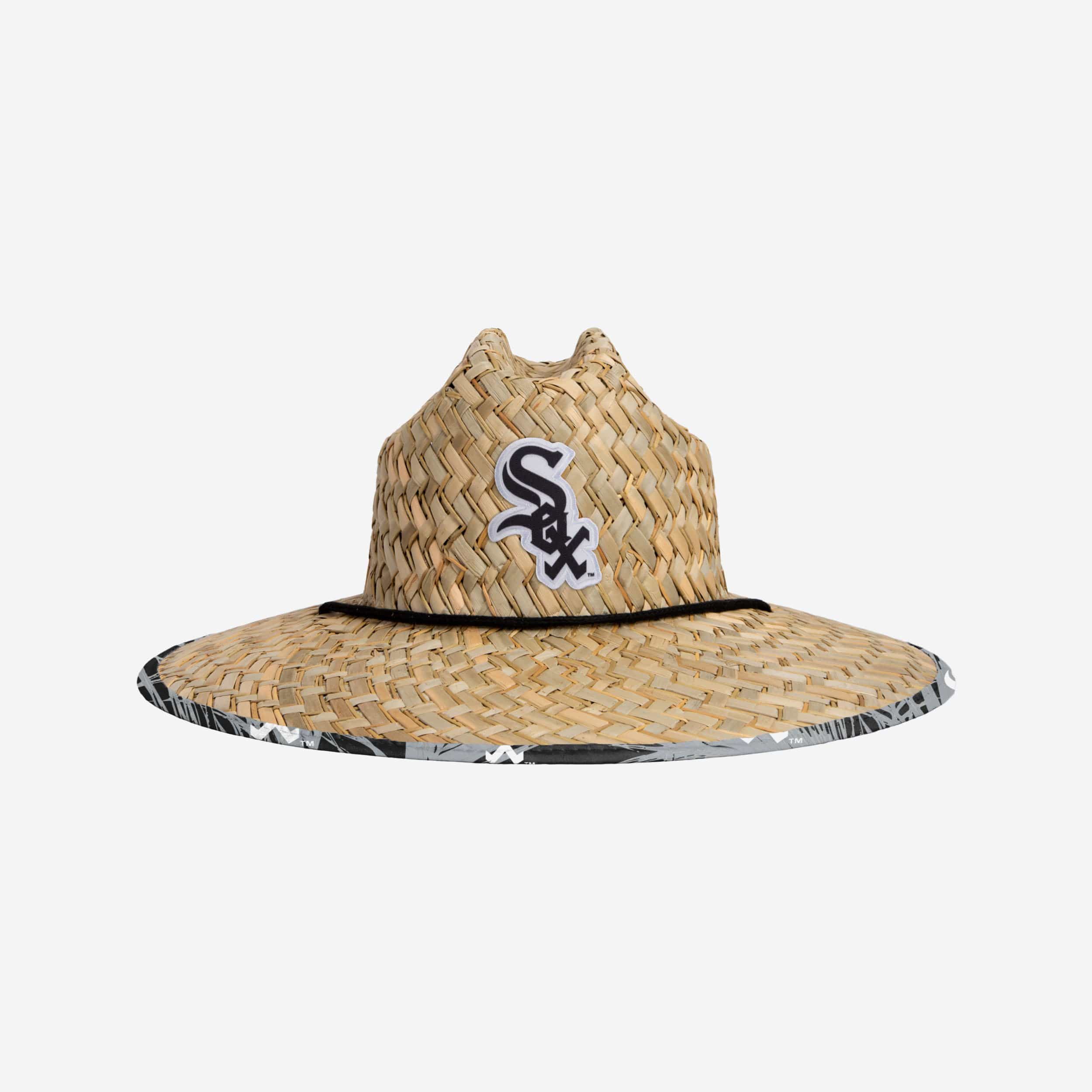 white sox straw hat