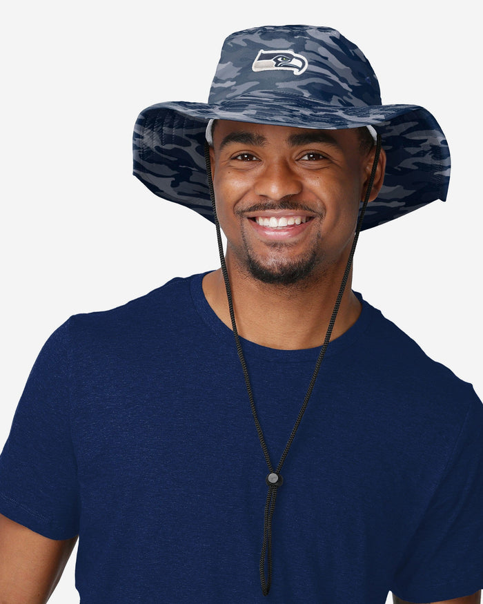 Seattle Seahawks Camo Boonie Hat FOCO